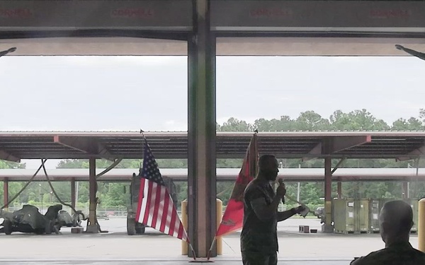 Col. Robert J. Hallett Retirement Ceremony pt. 2