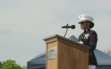 Marines participate in USS North Carolina's Memorial Day Observance Ceremony