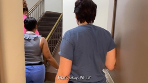 Walter Reeds Holds a Stair Climbing Challenge