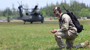 B-Roll: SFAB Mission Readiness Exercise in Miami - Fly to Assess