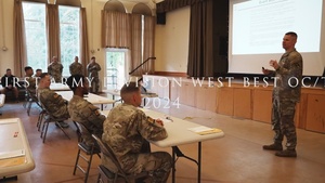 First Army Division West Best OC/T Competition 2024