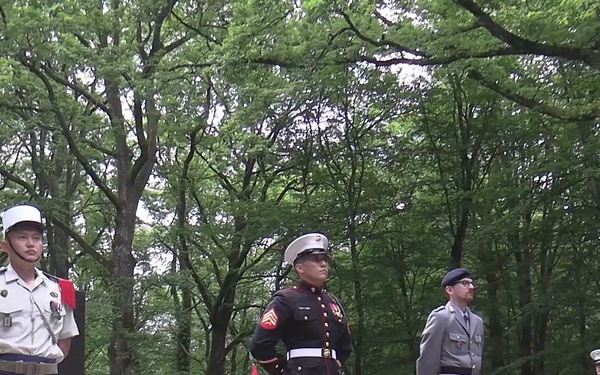 Belleau Wood Ceremony B-Roll Package #1