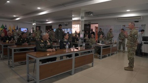 RS24: Peruvian Armed Forces leaders visit during morning CUB