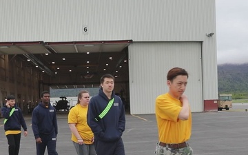 JROTC cadets flight familiarization with 207th AVN B-Roll