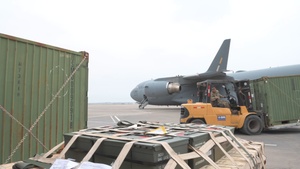 Delivery of cargo for Resolute Sentinel 24