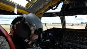 Bomber Task Force 24-3 flight ops B-Roll