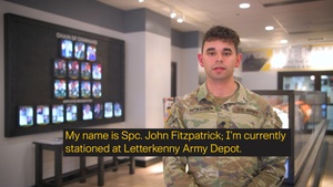 Spc. John Fitzpatrick ABD249 Shout-out