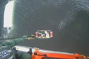 Coast Guard rescues 4 boaters near Dauphin Island, Alabama.