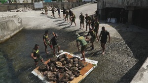 7th Engineer Dive Detachment Community Day Event B-Roll