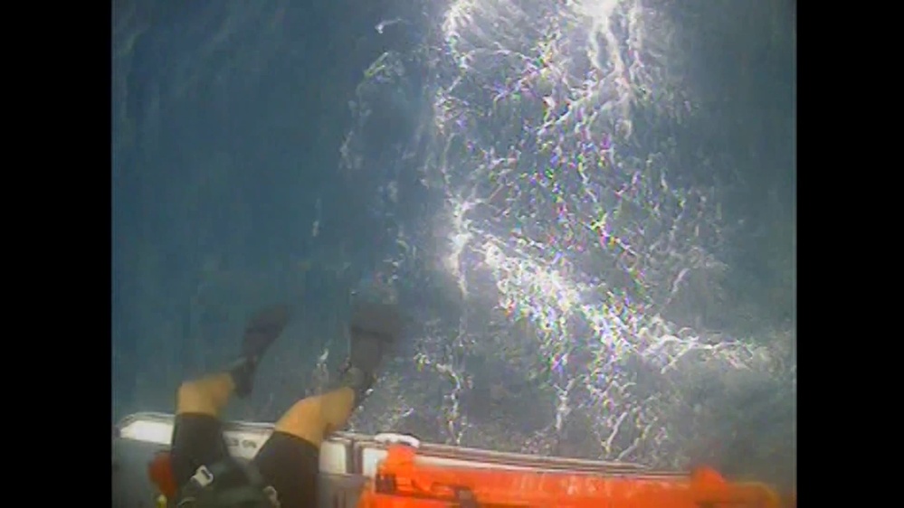 Dvids Video Coast Guard Rescues Diver 75 Miles Offshore Myrtle Beach