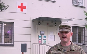 Surgeon General of the Army Visits 104th MCAS Medical Clinic in Poland
