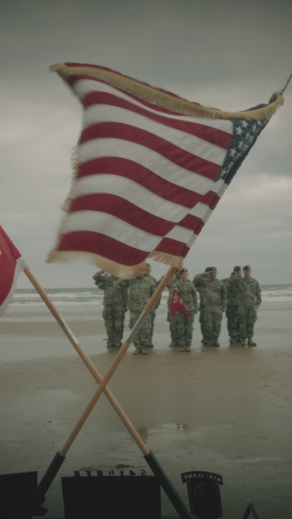 DVIDS - Video - Havoc Company Change of Command, Omaha Beach, Normandy ...