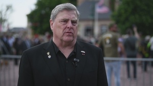 Inauguration of General Eisenhower Statue Interview: General (Ret.) Mark Milley