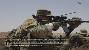 Maryland, New York, Texas National Guard units team with Tunisian Armed Forces at African Lion 2024