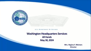 WHS TOWN HALL 30 MAY 2024