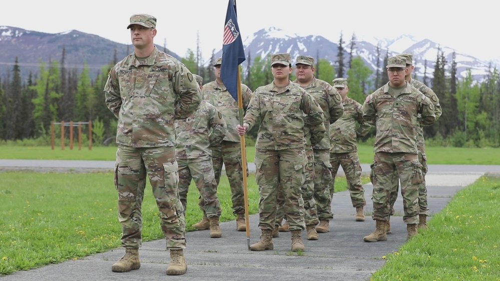 DVIDS - Video - Small and Mighty: 49th Theater Gateway Kuwait Deployment Ceremony