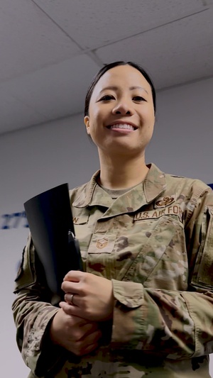 How I Hold the Line - MSgt Kathleen Easton