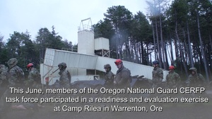 Oregon Guardsmen conduct joint-service disaster training at Camp Rilea