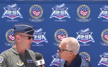 Reserve Citizen Airmen highlighted during 2024 Air and Sea Show Miami: Day 2