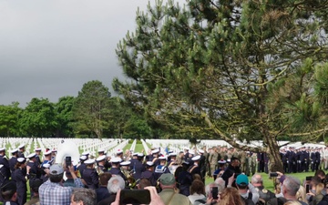 D-Day Ceremony at Normandy American Cemetery