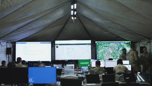 JPMRC-X | U.S. Army and Philippine Army Soldiers work together in Joint Operation Center (B-Roll)