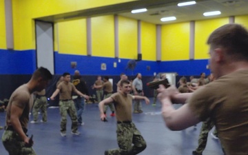 NTTC - Lackland Security Forces knife defense training