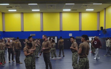 NTTC - Lackland Security Forces team takedown training