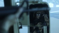 12th Marine Littoral Regiment Marines Train in a Convoy Simulator