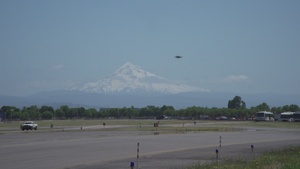 First Aircraft Arrival F-15EX at the Portland Air National Guard Base