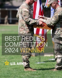 Best Redleg Competition Winners 2024 - 13B M119 Howitzer - 428th Field Artillery Brigade - Sgt. Kamarean Stratman