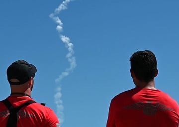 B-roll: 347th Rescue Group supports Atlas V CFT launch