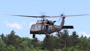 June 2024 UH-60 Black Hawk helicopter operations at Fort McCoy, Part 7