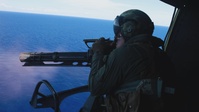 U.S. Marines with HMLA-167 conduct close air support drills during Distributed Aviation Operations Exercise 24 (B-Roll)