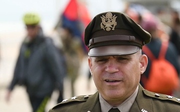 Omaha Beach Ceremony Interview: Major General Joseph DiNonno