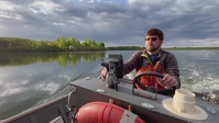 USACE Omaha District conducts water quality sampling at Glenn Cunningham Lake
