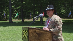 Command Sgt. Maj. Luis Villalobos Speech