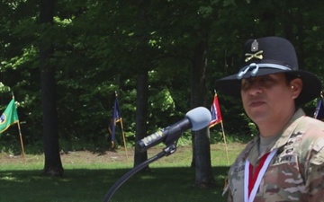 Command Sgt. Maj. Luis Villalobos Speech