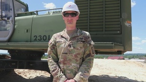 Engineering officer describes demolition-related troop project at Fort McCoy