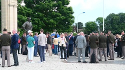 DDay 80: The Allied Ceremony at Eisenhower Statue
