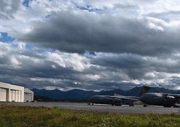 Joint Base Elmendorf-Richardson plane displays