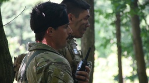 Reconnaissance training at Fort Indiantown Gap