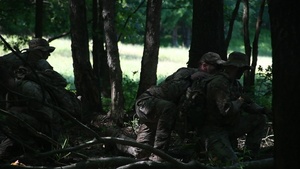 Reconnaissance training at Fort Indiantown Gap