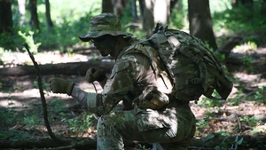 Reconnaissance training at Fort Indiantown Gap
