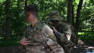Reconnaissance training at Fort Indiantown Gap