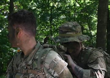 Reconnaissance training at Fort Indiantown Gap