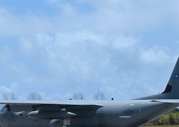C-17, C-130 operate out of Northwest Field during Valiant Shield 24