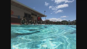 [B-Roll] Hawaii’s MEDEVAC units practice water survival training