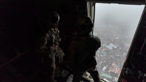 The 36th AS complete combat offload (B-Roll)