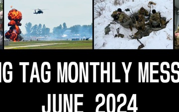 TAG Monthly Message - June 2024