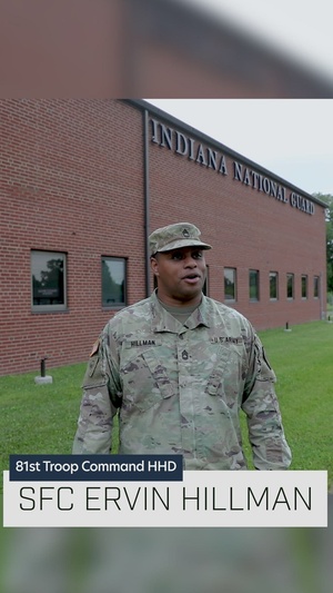 SFC Ervin Hillman Service Member Spotlight